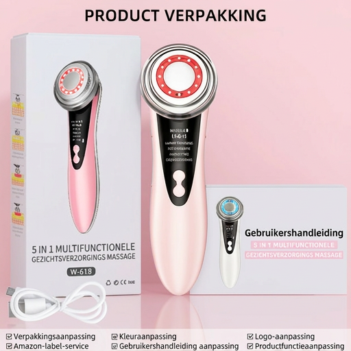 LED en EMS gezichtsapparaat voor dagelijkse verzorging
