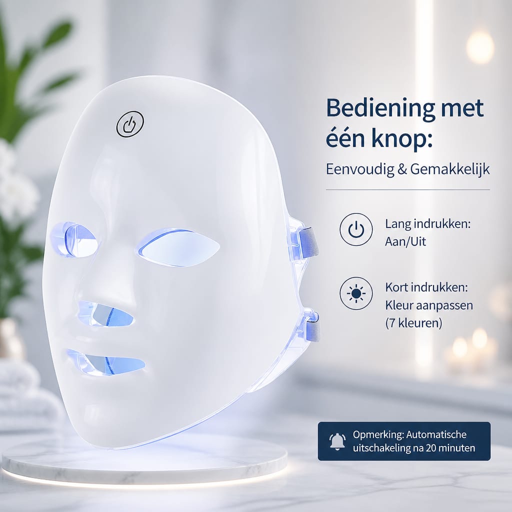 Lichttherapie voor een stralende en rustige huid
