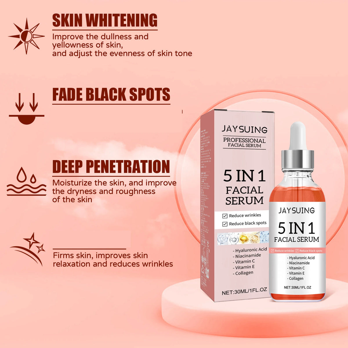 Serum met niacinamide voor een egale huidtoon
