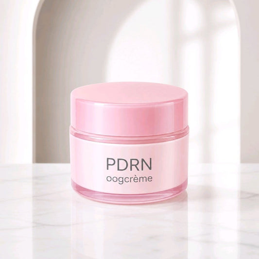 PDRN roze oogcrème met collageen en zalm-DNA voor de oogcontouren